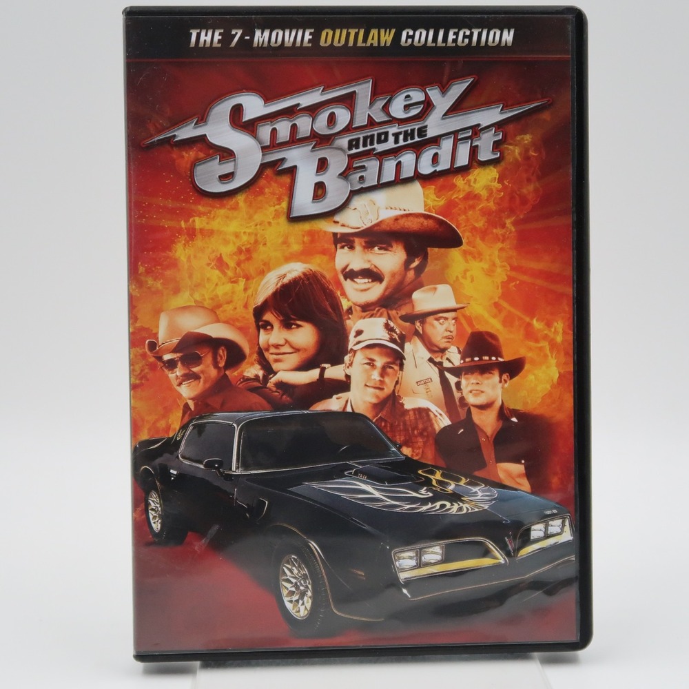 Smokey and the Bandit 7-Movie Outlaw Collection DVD Burt Reynolds Sally Field